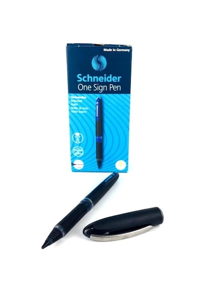 Schneider Roller Kalem One Sıgn Konik Uçlu 1.0 Mm Siyah Pilot Kalem 10 Lu Paket