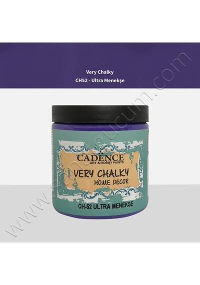 Cadence Very Chalky Mobilya Boyası 500 Ml. Ch52 Ultra Menekşe