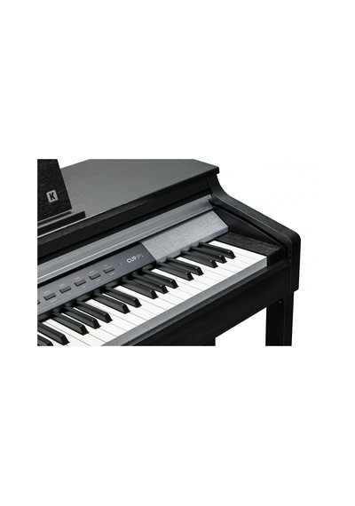 Kurzweil Cupp1-bk Dijital Piyano Mat Siyah Üst Düzey Ses Motoru Ahşap Tuşlar