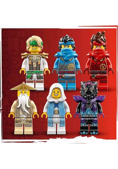 LEGO® NINJAGO Ejderha Taşı Tapınağı 71819 13+ Yaratıcı Oyuncak Yapım Seti - 1212 Parça