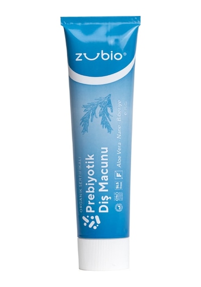 Zubio Organik Sertifikalı Prebiyotik Diş Macunu 75 G