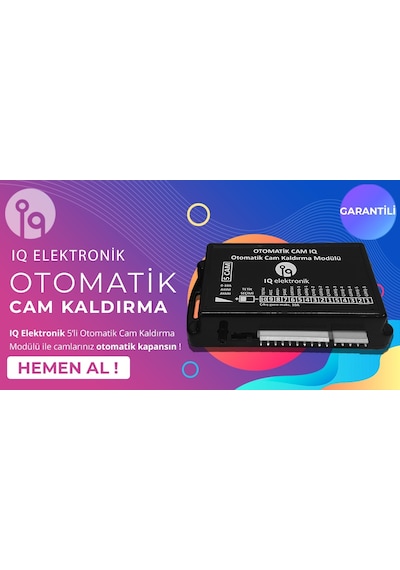 İq Otomatik Cam Kaldırma 5 Cam Termikli Iq