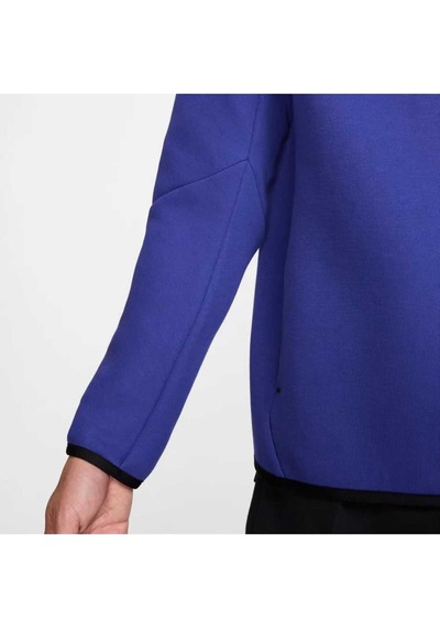 Tech Fleece Fz Windrunner Hoodie Erkek Sweatshirt Blue Sportswear Mor