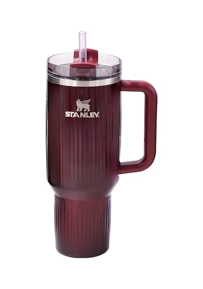 Stanley Quencher Fluted Kırmızı 1.18 Pipetli Termos Kırmızı