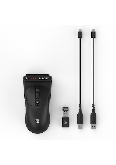 A4-tech Bloody R72 Ultra Duo 20k Kablosuz Şarj Edilebilir Gaming Mouse -