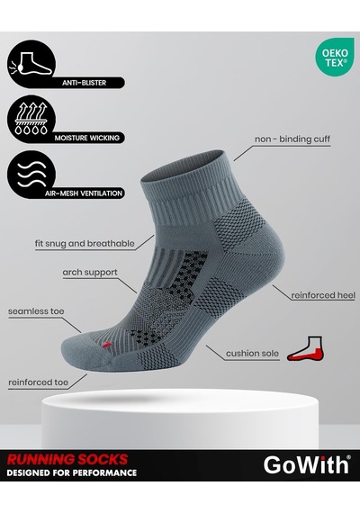 Xmlbayiciniz 2'li Tabanaltı Havlulu Dikişsiz Unisex Atletik Fit Koşu Yürüyüş Egzersiz Aktivite Çorabı 3594 Genel