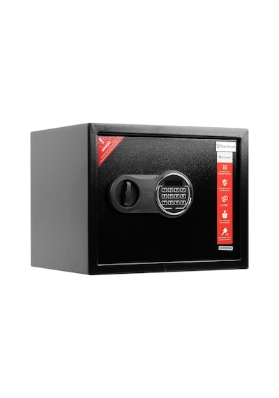 Das Siegel - 30dse Çelik Kasa Elektronik Panel Ve Şifreli Ev Ve Ofis Tipi Çelik Kasa