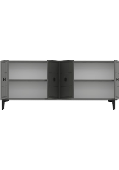 Ka1202a - Yuka Konsol, Tv Sehpası Antrasit 120cm Antrasit / Koyu Gri