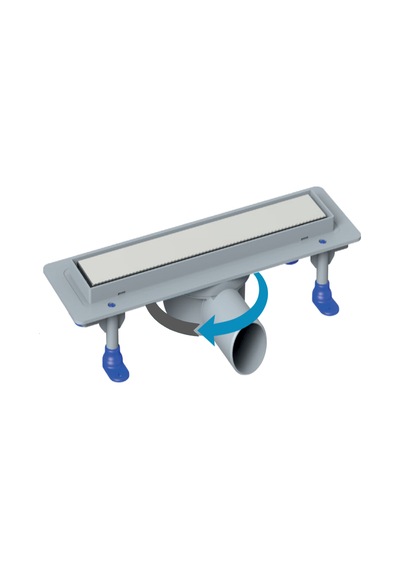 60CM SERAMİK UYUMLU PLASTİK GÖVDELİ DUŞ KANALI