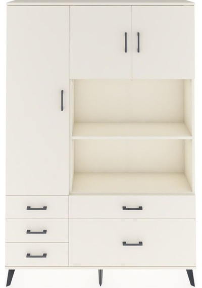 Arges Dolap 7 Raflı 5 Çekmeceli 3 Kapaklı 132x30x195 Aytaşı-a... Aytaşı Arges Dolap 7 Raflı 5 Çekmeceli 3 Kapaklı 132x30x195 Aytaşı-a... Aytaşı
