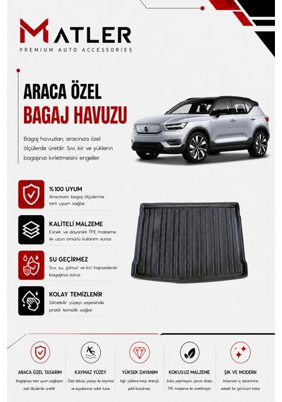 Volvo Ex40 2025 Model Bagaj Havuzu