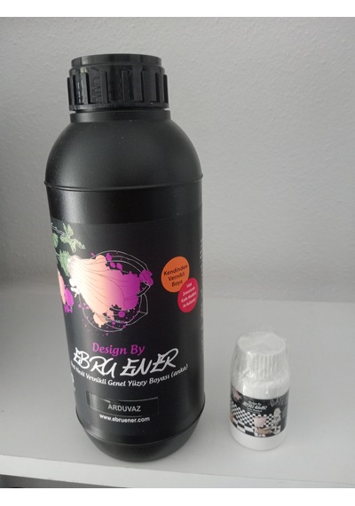 Ebru Ener Anka Boya Arduvaz 1 Kg. Ve Katkı Maddesi 30 Gr.
