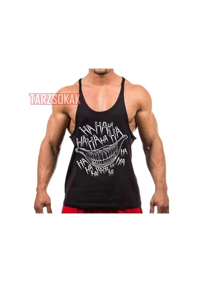Tarzsokak Gym Tank Top Fitness Sporcu Atleti Gym132 Siyah