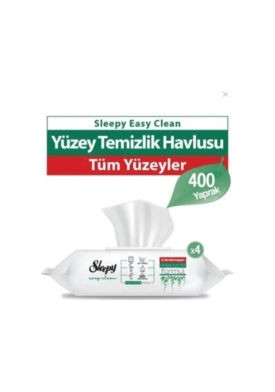 Sleepy Easy Clean Yüzey Temizlik Havlusu 400 Yaprak Tekli