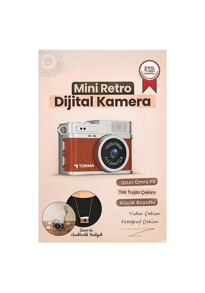 Mini Life Kamera Cmr35 - Brown 5 Adet Çok Renkli
