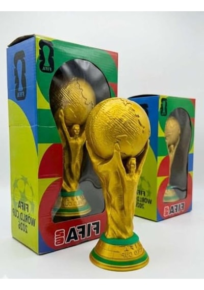 Fifa World Cup Dünya Kupası Figür Biblo Büst 19 Cm Orta Boy