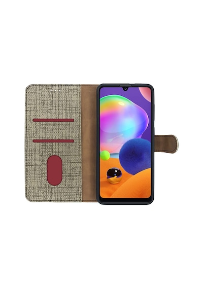 General Mobile Gm 10 Kilif Fitcase Fabric Kapakli Cüzdanli 444388828