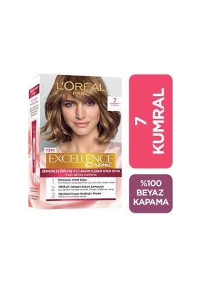 Loreal Excellence 7 Kumral Saç Boyası (487809229)