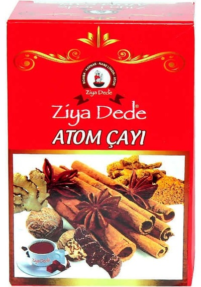 Atom Küp Şeker Çayı Zencefilli Li Tarçınlı 150 Gr