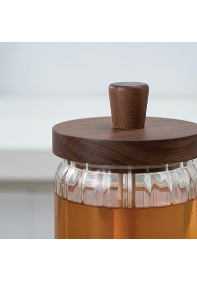 450 Ml Akasya Ahşap Kapaklı Ve Kaşıklı Cam Bal Kavanozu - Vakumlu Kahvaltılık Bal, Reçel Ve Pekmez Saklama Kabı - Sofralar İçin Doğal Cam Sunumluk 7009 450 Ml Akasya Ahşap Kapaklı Ve Kaşıklı Cam Bal Kavanozu - Vakumlu Kahvaltılık Bal, Reçel Ve Pekmez Saklama Kabı - Sofralar İçin Doğal Cam Sunumluk 7009