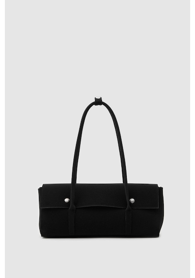 Shule Bags Mari Vintage Baget Çanta Siyah