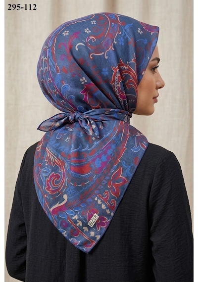 Zer Scarf Zer Scarfs Dijital Soft Pamuk Eşarp 295-112 Çok Renkli