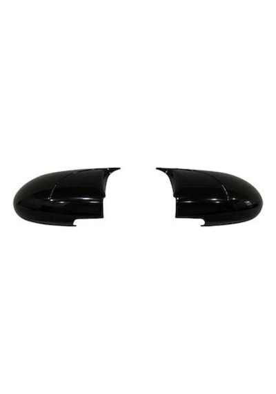 ŞüsCarOto Hyundai Accent Era 2006-2012 Batman Yarasa Ayna Kapağı Piano Black ABS Plastik (00)