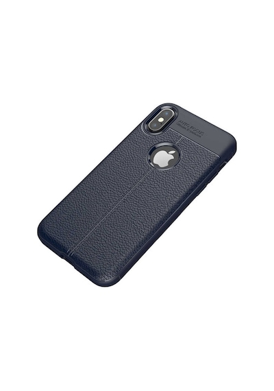 Apple Uyumlu iPhone XS Max 6.5 Kılıf Deri Tarzı Niss Silikon Case