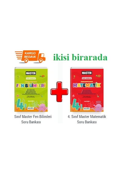 Okyanus Yayın 4.Sınıf Master Matematik Ve Fen Bilimleri Soru Bank