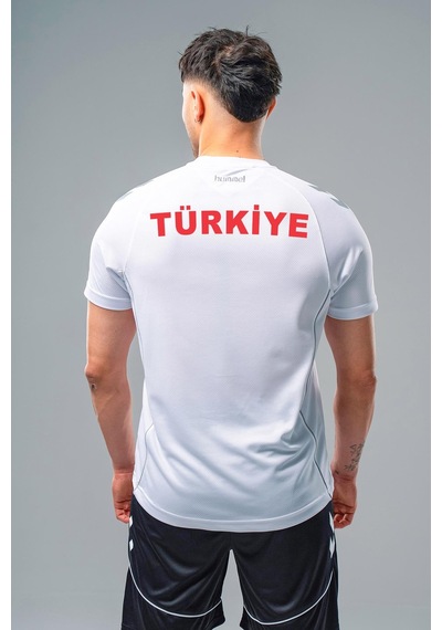 Hummel Target Milli Takım Antrenman Tişört Beyaz