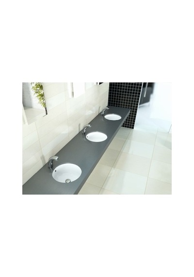 Tezgahaltı 38 Cm Turkuaz Seramik Lavabo Şık Ve Kullanışlı 508 Yeşil