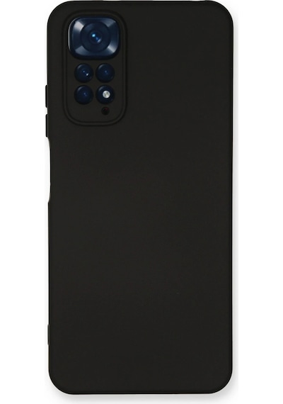 Uryport Xiaomi Redmi Note 11 Kılıf Nano İçi Kadife Silikon - Siyah