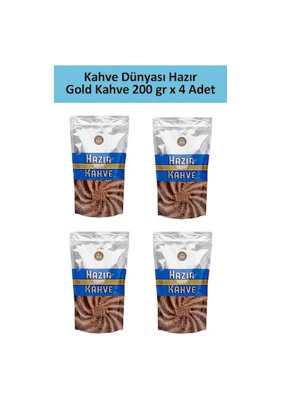 Kahve Dünyası Gold Hazır Kahve 4 x 200 G