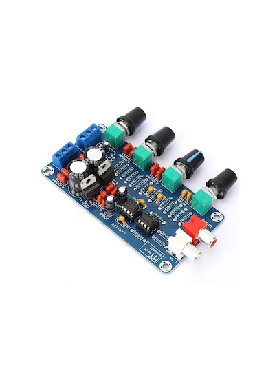 XH-M164 NE5532 4 Kanallı Amplifikatör Ekolayzer Modülü