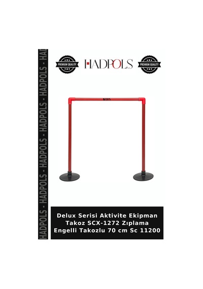 Delux Serisi Aktivite Ekipman Takoz Scx-1272 Zıplama Engelli Takozlu 70 Cm Sc 11200 Çok Renkli