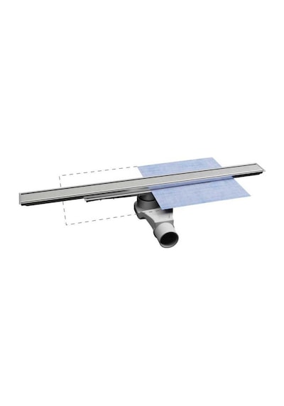 Evimetal Zetline Duş Kanalı 60 Cm Satine - Z1h24l60s1 Gri