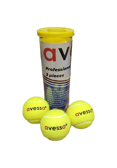 Özel Üretim Tutkun Raket Aktiviteler Tt-800 Yellow Maç Tenis Topu 3'lü Tüpte