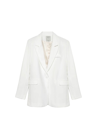 Quzu Ekru Kadın Blazer Ceket 50873