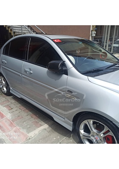 ŞüsCarOto Hyundai Accent Era 2006-2012 Batman Yarasa Ayna Kapağı Piano Black ABS Plastik (00)