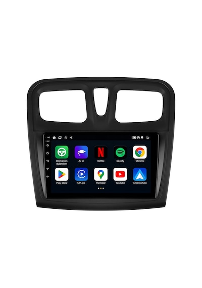 Renault Symbol 9" 2013-2019 Carplay Android Auto Navigasyon Kameralı 4gb Ram 32gb 9"