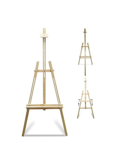 Stüdyo Tipi Çam Şövale 175 Cm