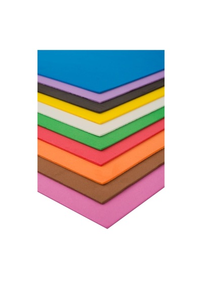 Kraf Kids Eva 20X30 2 Mm Karışık Renk 10 Lu Kk05