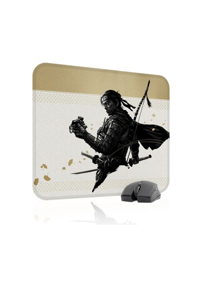 Ghost Of Tsushima Kaymaz Dikişli Kauçuk Oyuncu Mousepad V1 - 48x40 Xl Gaming Mouse Pad Fare Altlığı