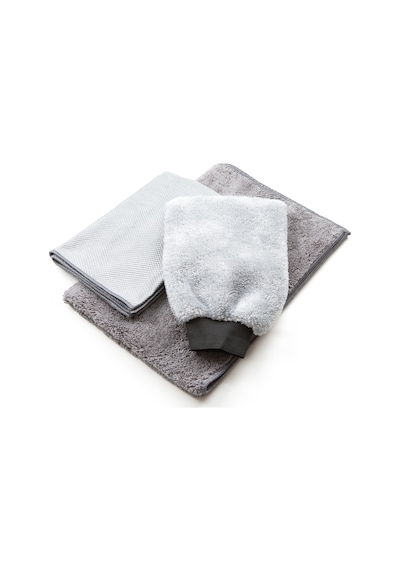 Dat35 Newyorkdry Mikrofiber Araç Kurulama Havlusu + Oto Cam Bezi Eldiveni