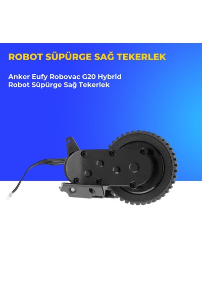 Anker Eufy Robovac G20 Hybrid Robot Süpürge Sağ Tekerlek