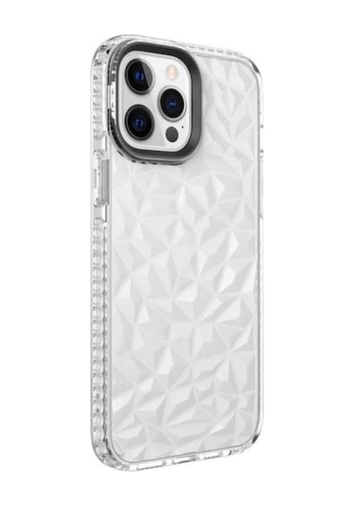 Apple Uyumlu iPhone 13 Pro Max Kılıf Zore Buzz Kapak Beyaz