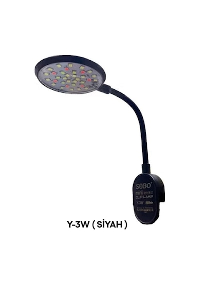 Sobo Y-3w Mini Clip Lamp Usb Led Aydınlatma