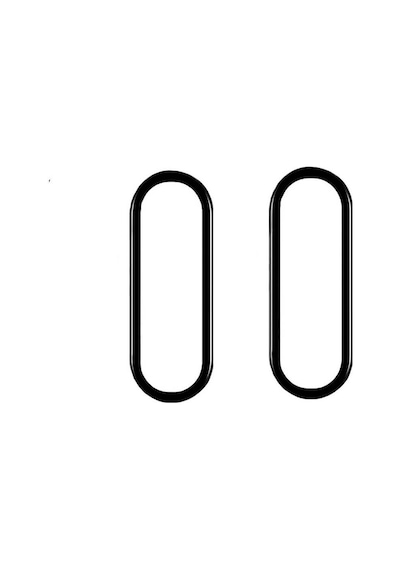 Wozlo Xiaomi Mi Band 4 Uyumlu Nano Siyah Çerçeve 5d Tam Koruma Ekran Koruyucu - 2 Adet
