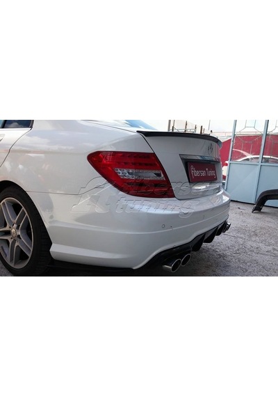 Mercedes C180 Spoiler --Fibersan Tuning