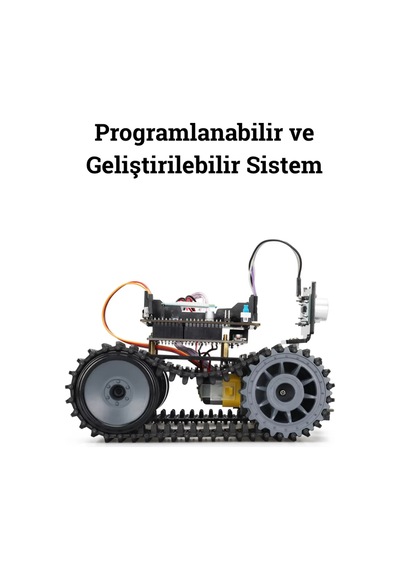 Arduino Robot Araba Kiti 2wd Paletli 38in1 Stem Eğitim Seti Bluetooth Kontrollü Programlanabilir